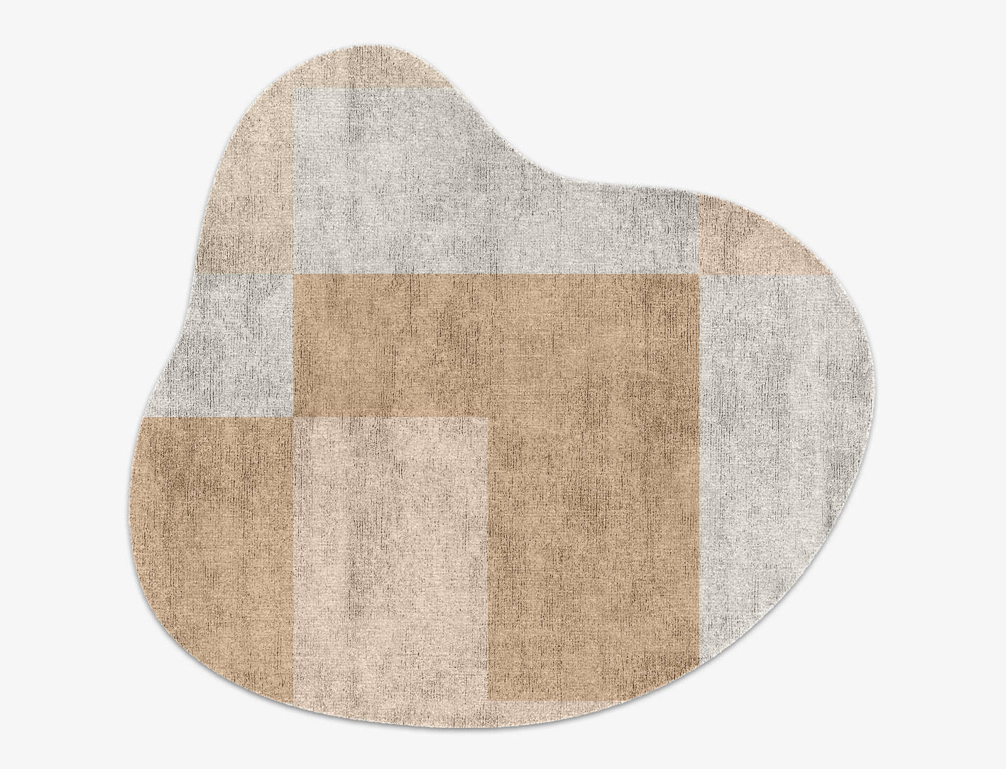 Eunoia  Splash Hand Knotted Bamboo Silk Custom Rug by Rug Artisan