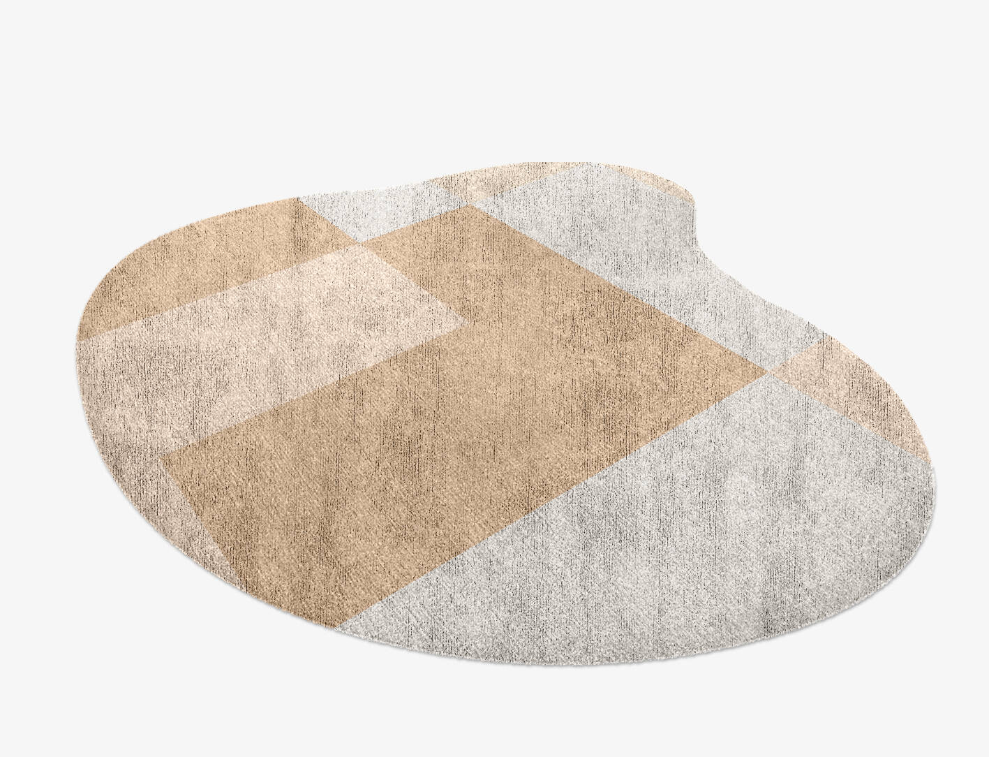 Eunoia  Splash Hand Knotted Bamboo Silk Custom Rug by Rug Artisan