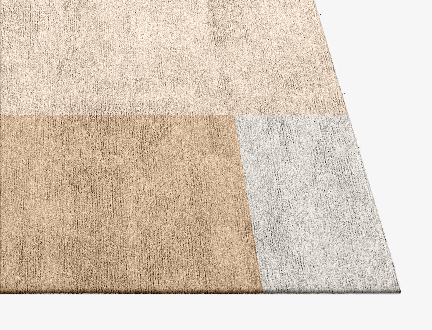 Eunoia  Square Hand Knotted Bamboo Silk Custom Rug by Rug Artisan