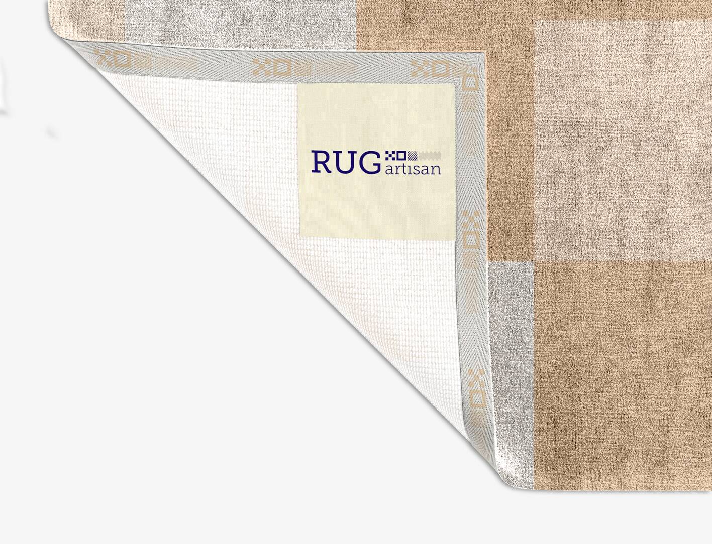Eunoia  Square Hand Knotted Bamboo Silk Custom Rug by Rug Artisan