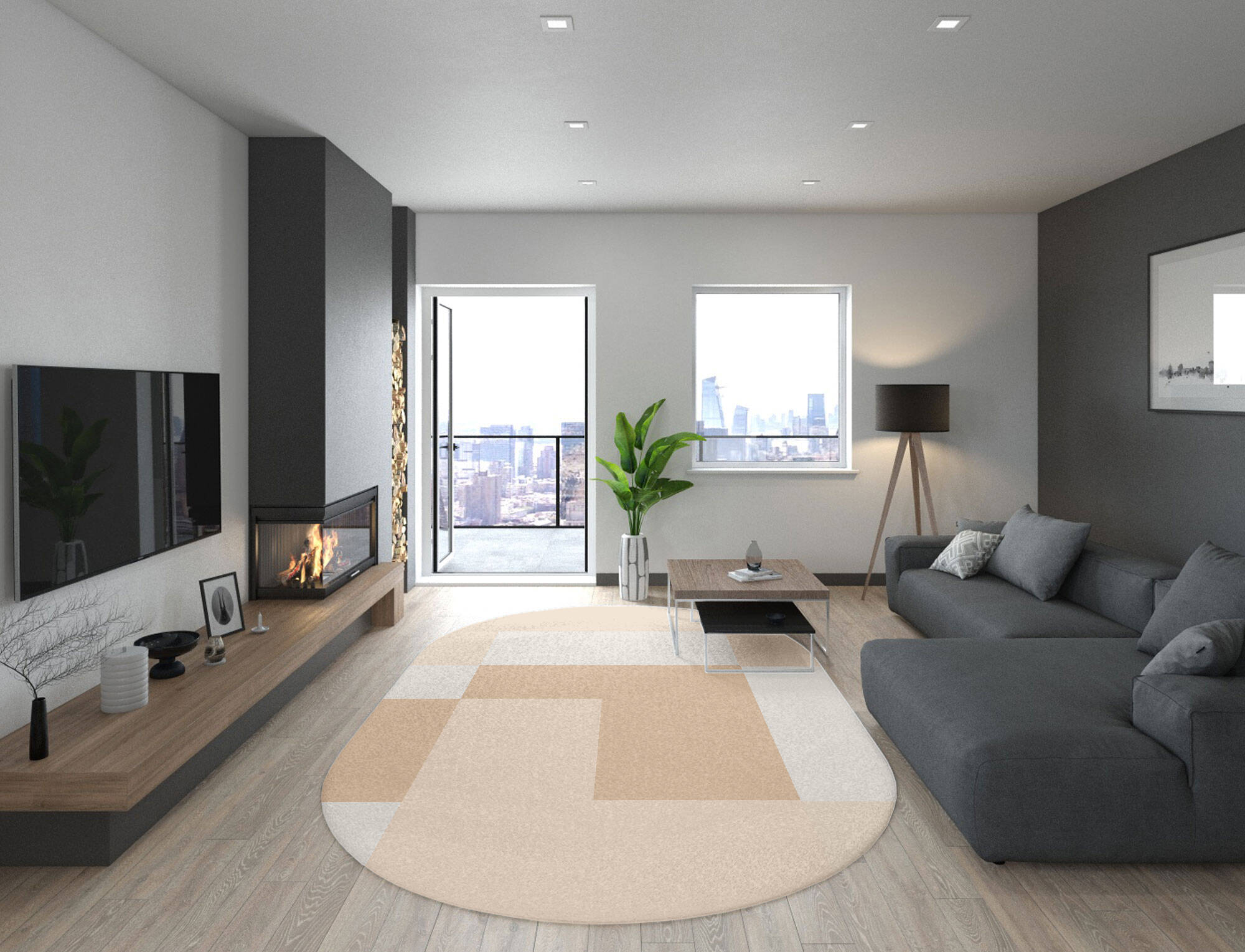 Eunoia  Capsule Hand Tufted Pure Wool Custom Rug by Rug Artisan