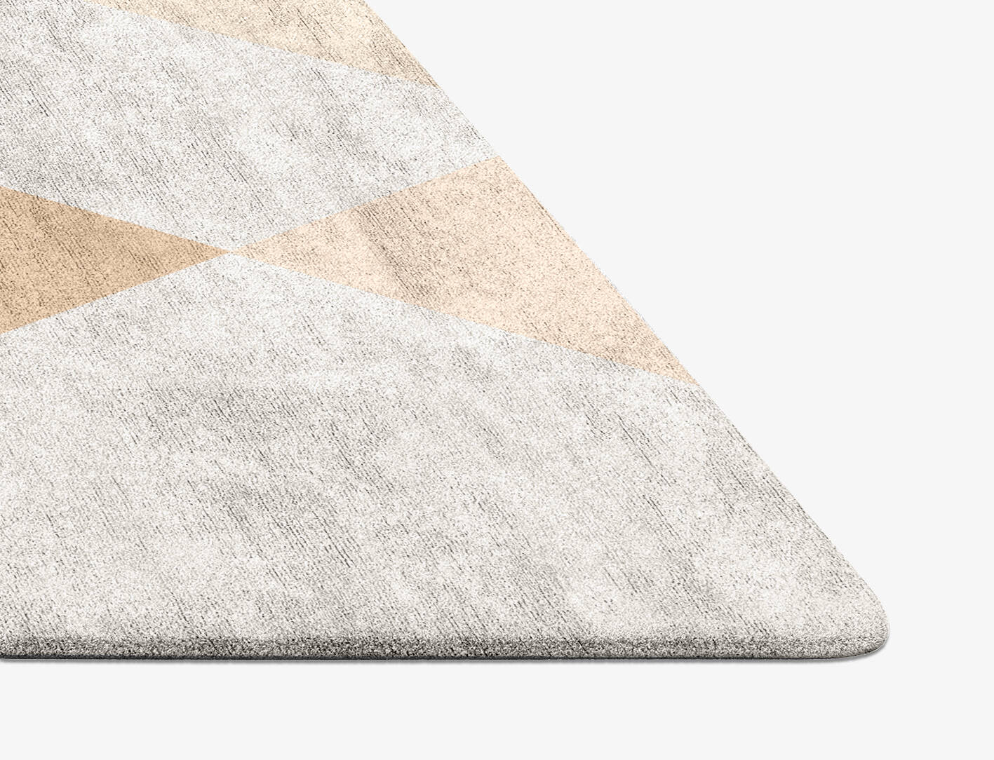 Eunoia  Diamond Hand Tufted Bamboo Silk Custom Rug by Rug Artisan
