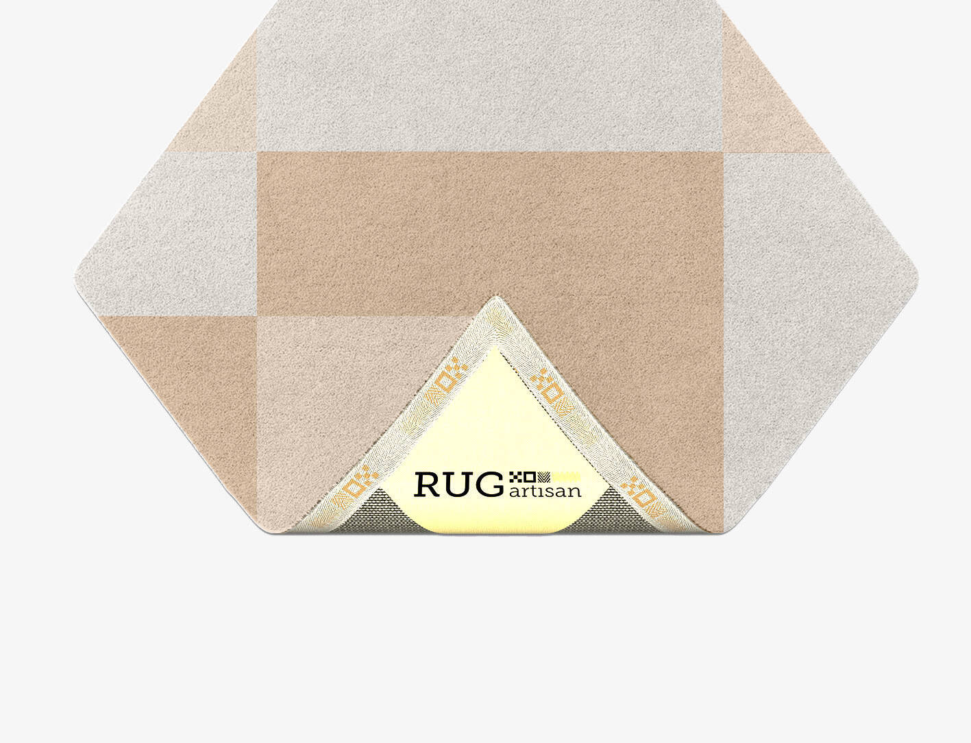 Eunoia  Diamond Hand Tufted Pure Wool Custom Rug by Rug Artisan