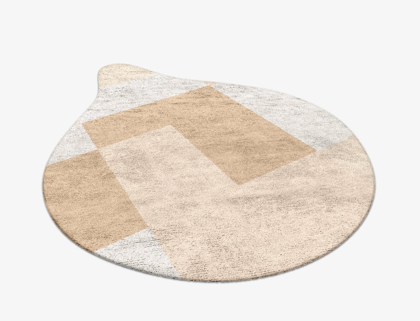Eunoia  Drop Hand Tufted Bamboo Silk Custom Rug by Rug Artisan