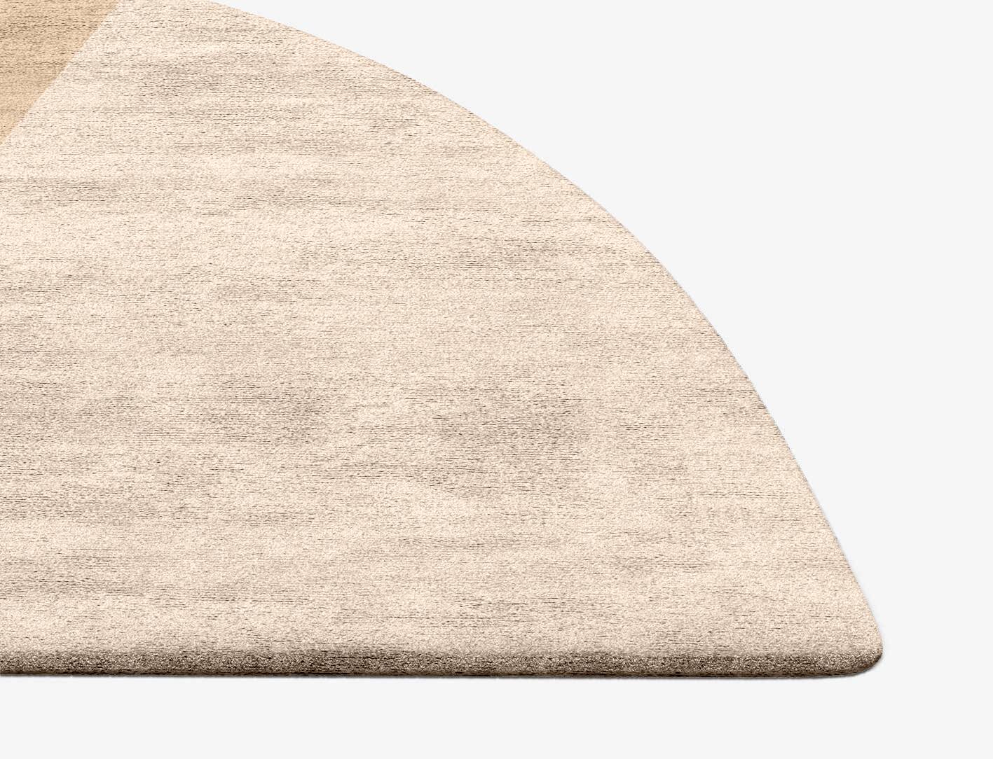 Eunoia  Halfmoon Hand Tufted Bamboo Silk Custom Rug by Rug Artisan