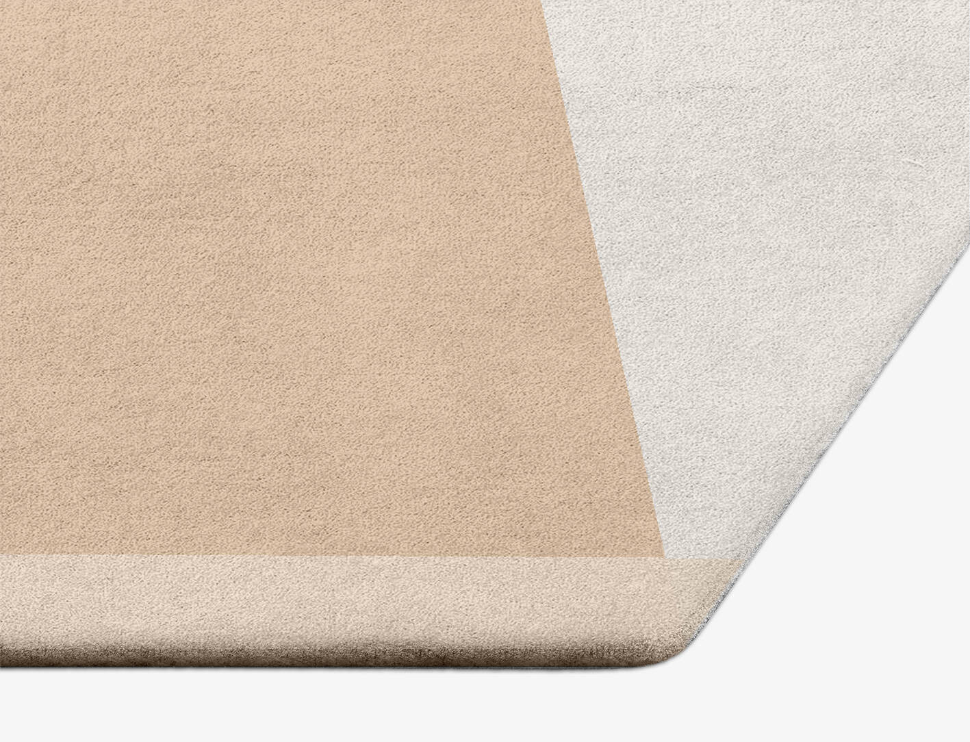 Eunoia  Hexagon Hand Tufted Pure Wool Custom Rug by Rug Artisan