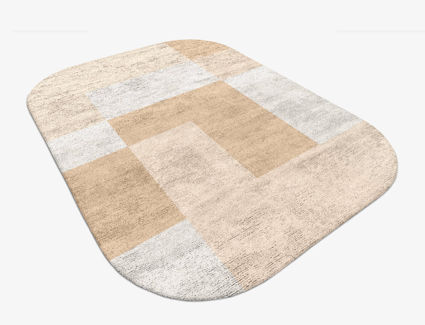 Eunoia  Oblong Hand Tufted Bamboo Silk Custom Rug by Rug Artisan