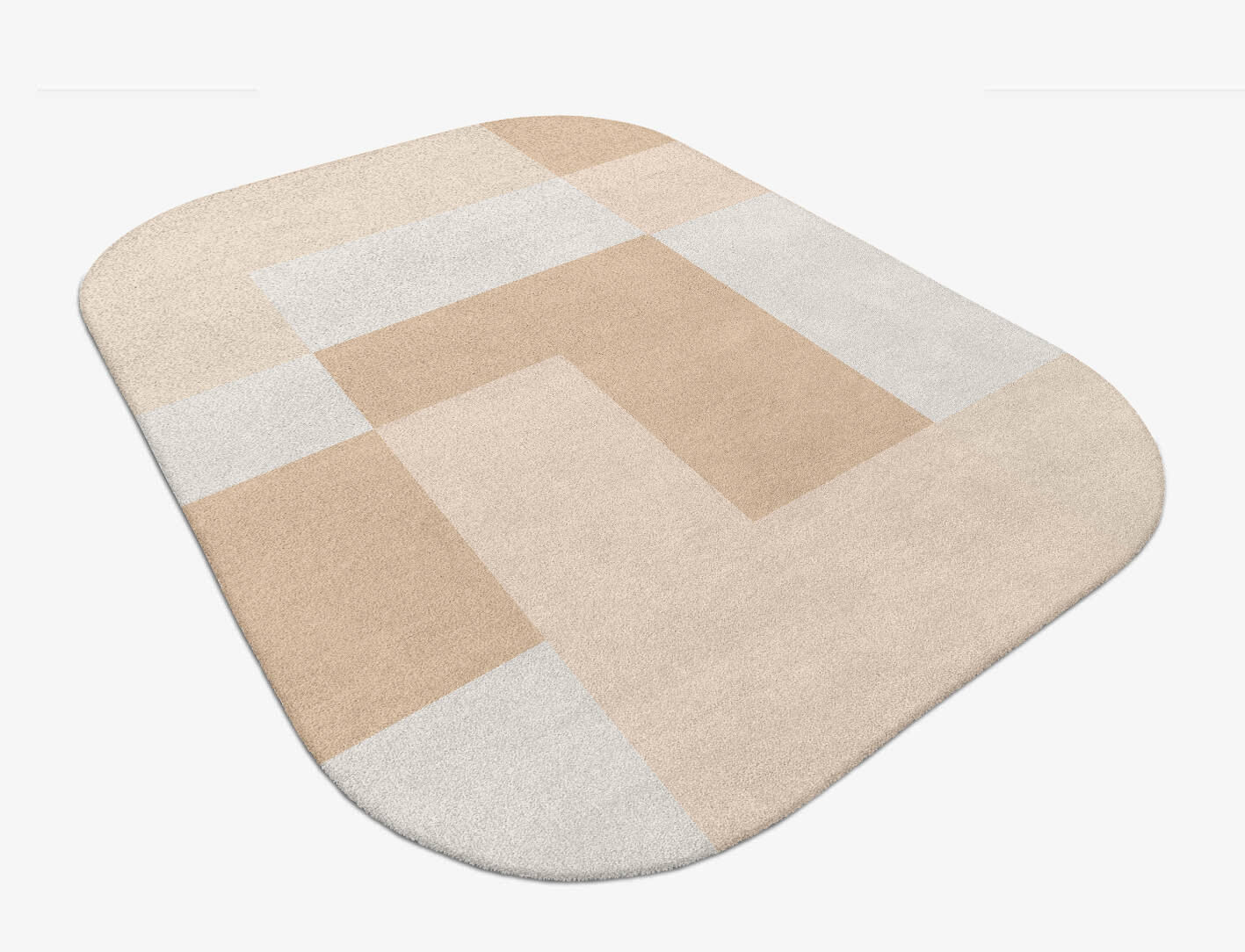 Eunoia  Oblong Hand Tufted Pure Wool Custom Rug by Rug Artisan