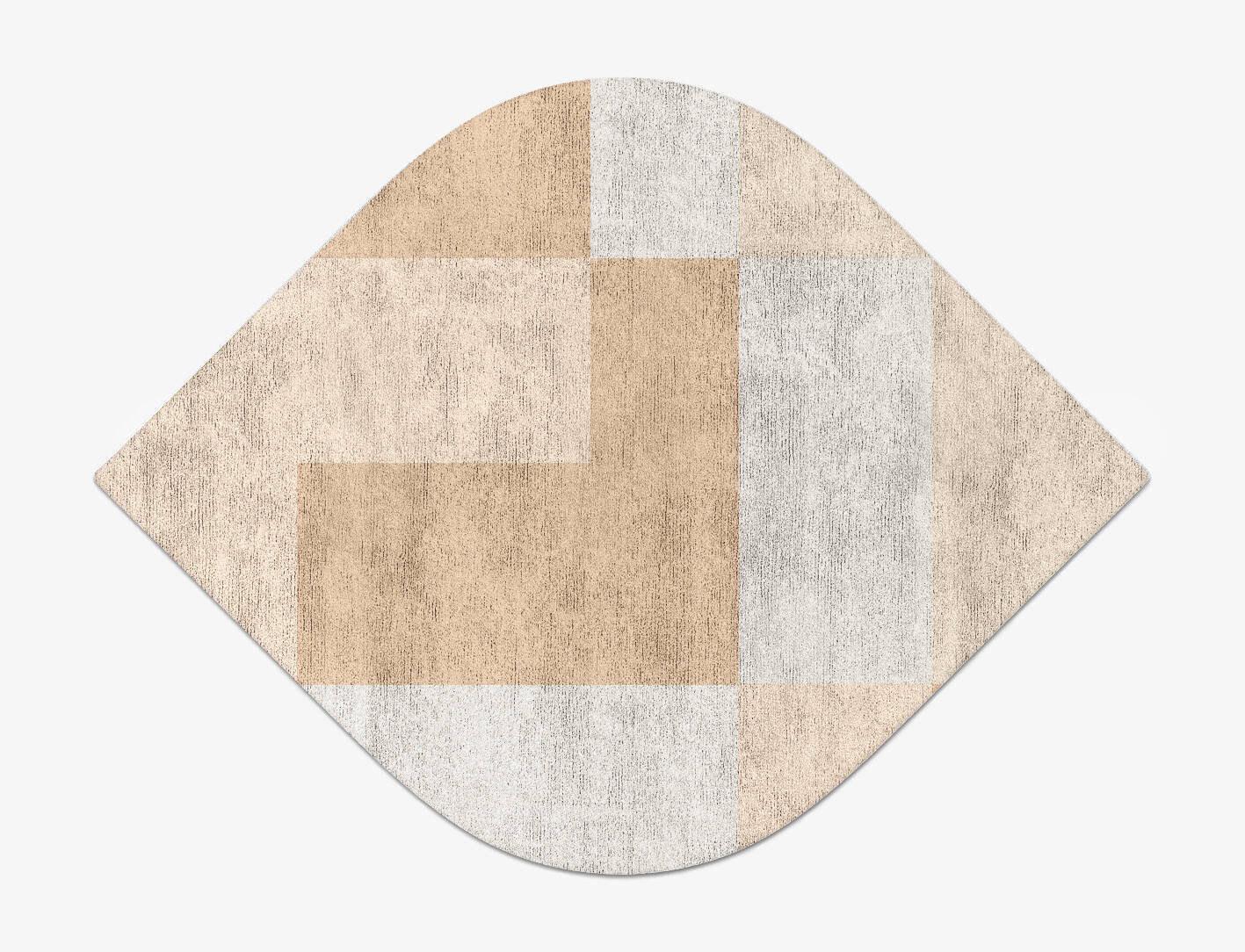 Eunoia  Ogee Hand Tufted Bamboo Silk Custom Rug by Rug Artisan