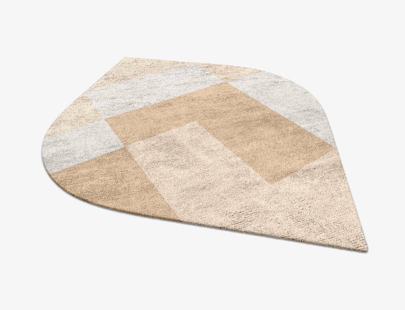 Eunoia  Ogee Hand Tufted Bamboo Silk Custom Rug by Rug Artisan