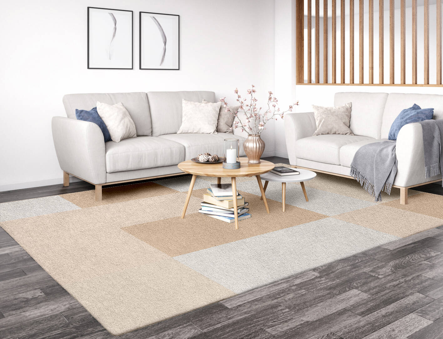 Eunoia  Rectangle Hand Tufted Pure Wool Custom Rug by Rug Artisan