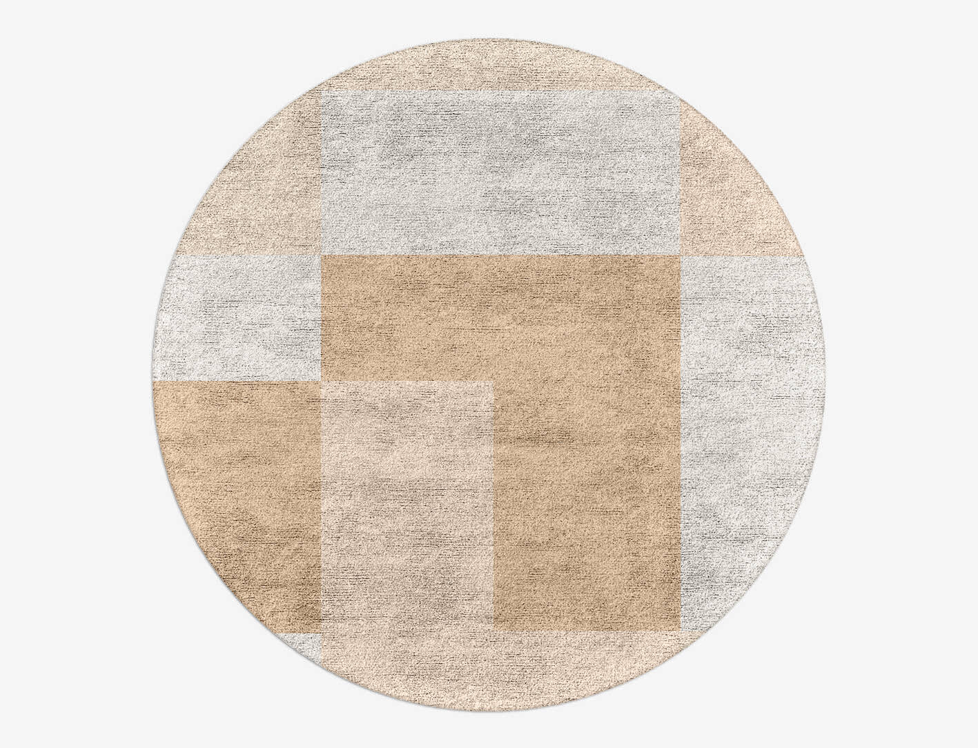 Eunoia  Round Hand Tufted Bamboo Silk Custom Rug by Rug Artisan