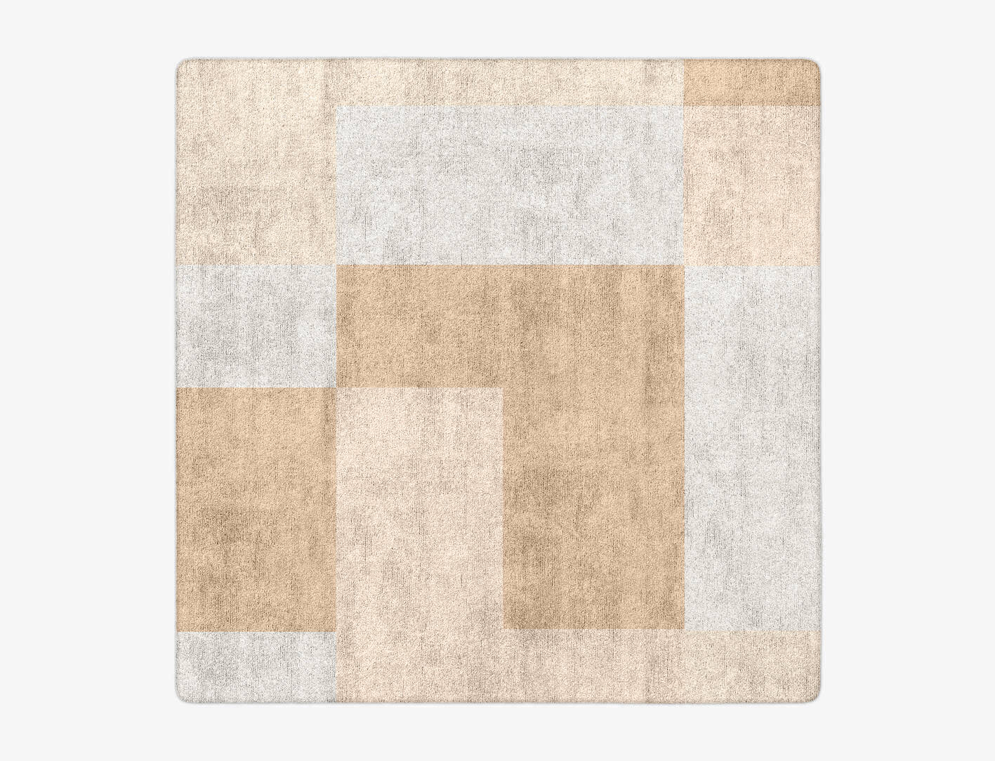 Eunoia  Square Hand Tufted Bamboo Silk Custom Rug by Rug Artisan