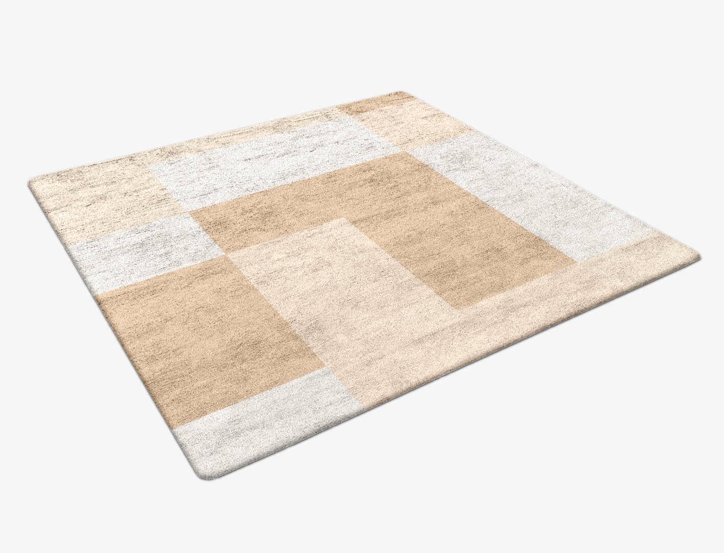 Eunoia  Square Hand Tufted Bamboo Silk Custom Rug by Rug Artisan
