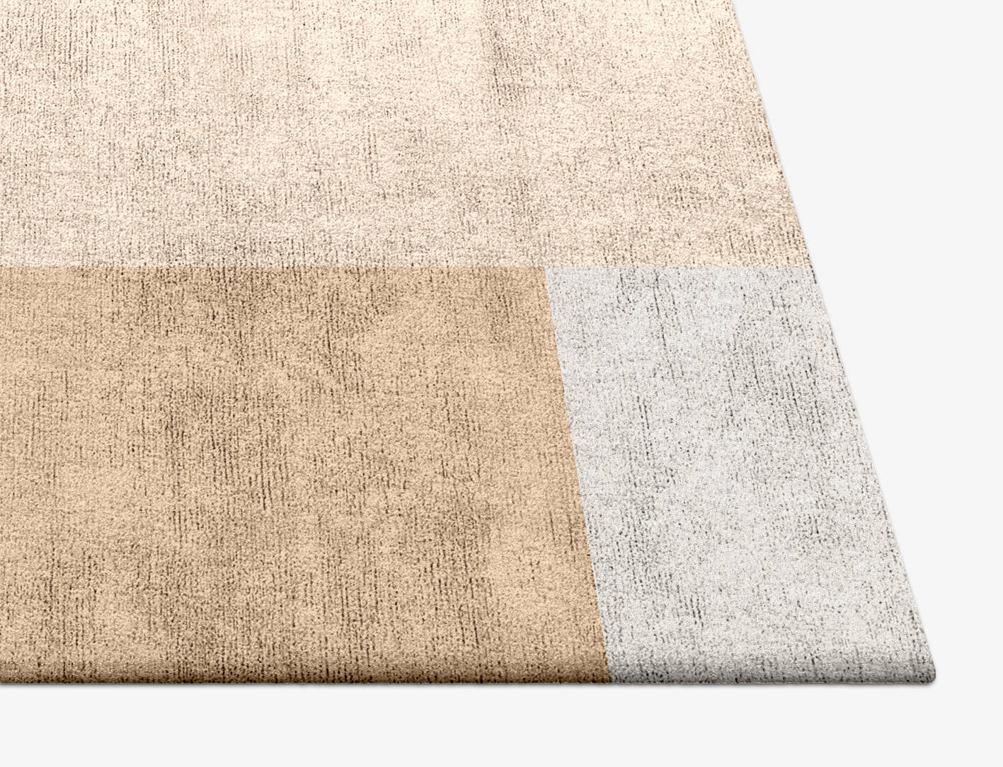 Eunoia  Square Hand Tufted Bamboo Silk Custom Rug by Rug Artisan