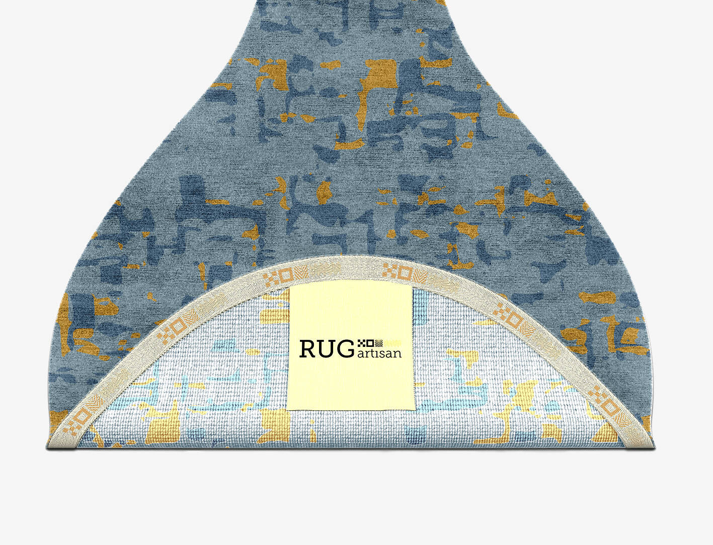 Eurig  Drop Hand Knotted Bamboo Silk Custom Rug by Rug Artisan