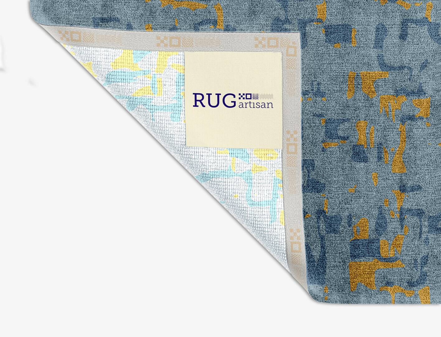 Eurig  Square Hand Knotted Bamboo Silk Custom Rug by Rug Artisan