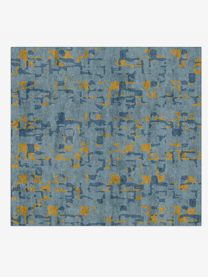Eurig  Square Hand Knotted Bamboo Silk Custom Rug by Rug Artisan
