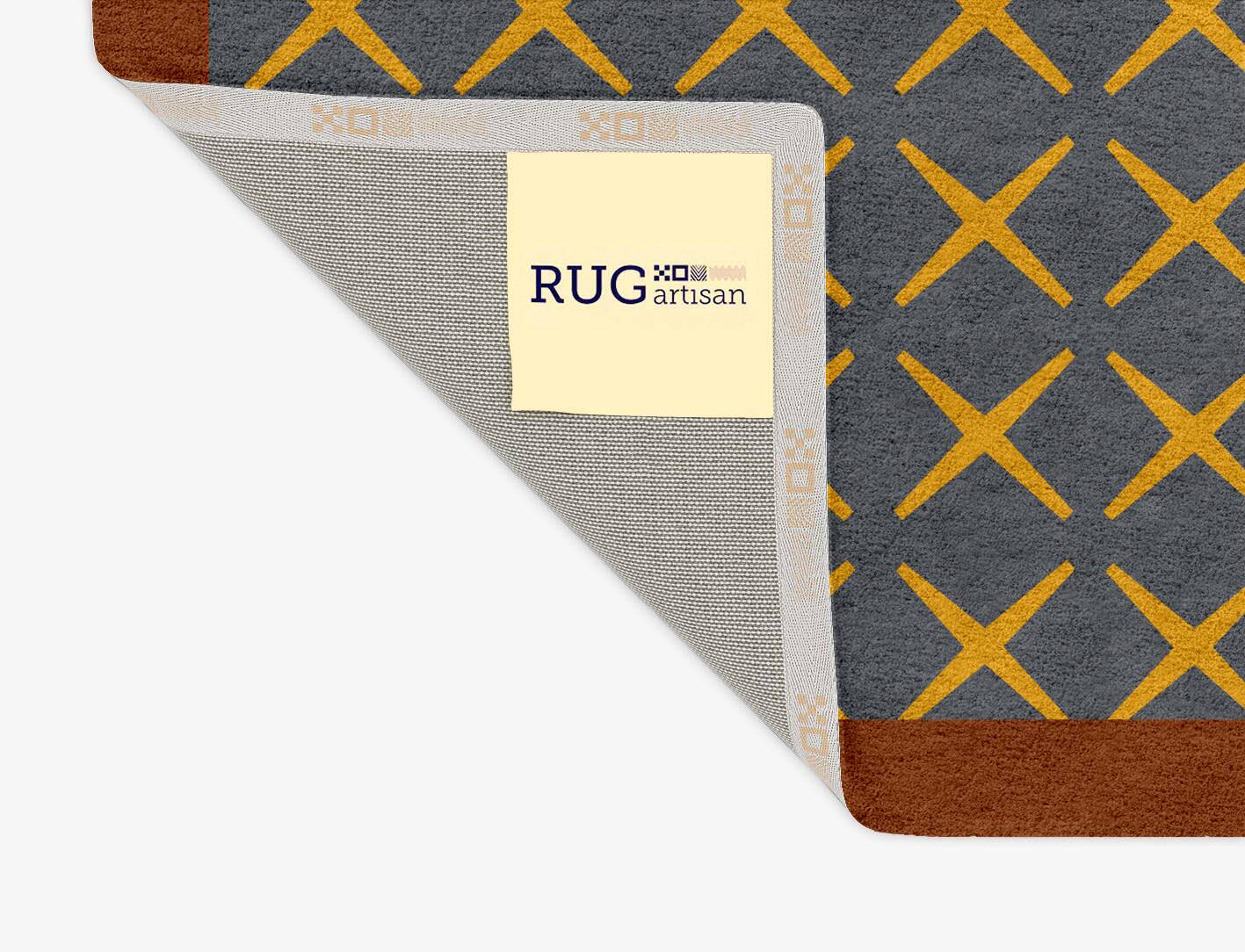 Exeo Geometric Rectangle Hand Tufted Pure Wool Custom Rug by Rug Artisan