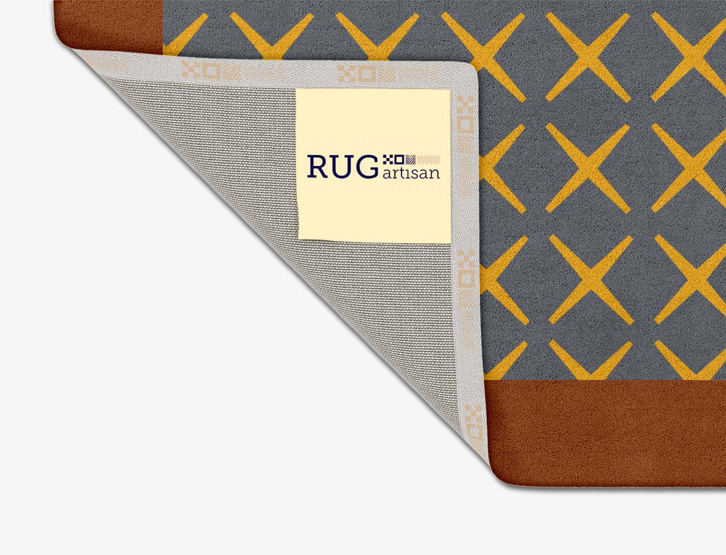 Exeo Geometric Square Hand Tufted Pure Wool Custom Rug by Rug Artisan