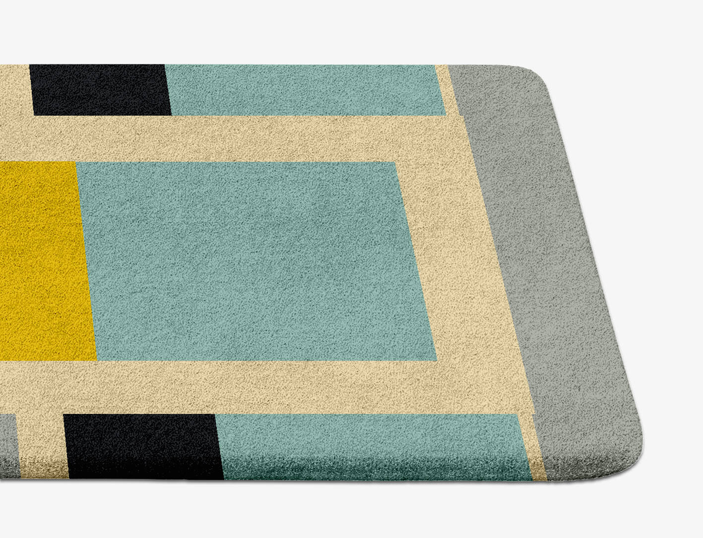 Factions Abstract Runner Hand Tufted Pure Wool Custom Rug by Rug Artisan