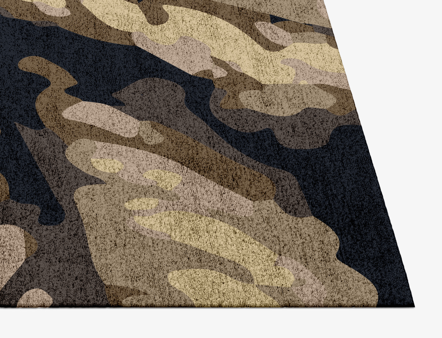 Fall Floral Rectangle Hand Knotted Bamboo Silk Custom Rug by Rug Artisan