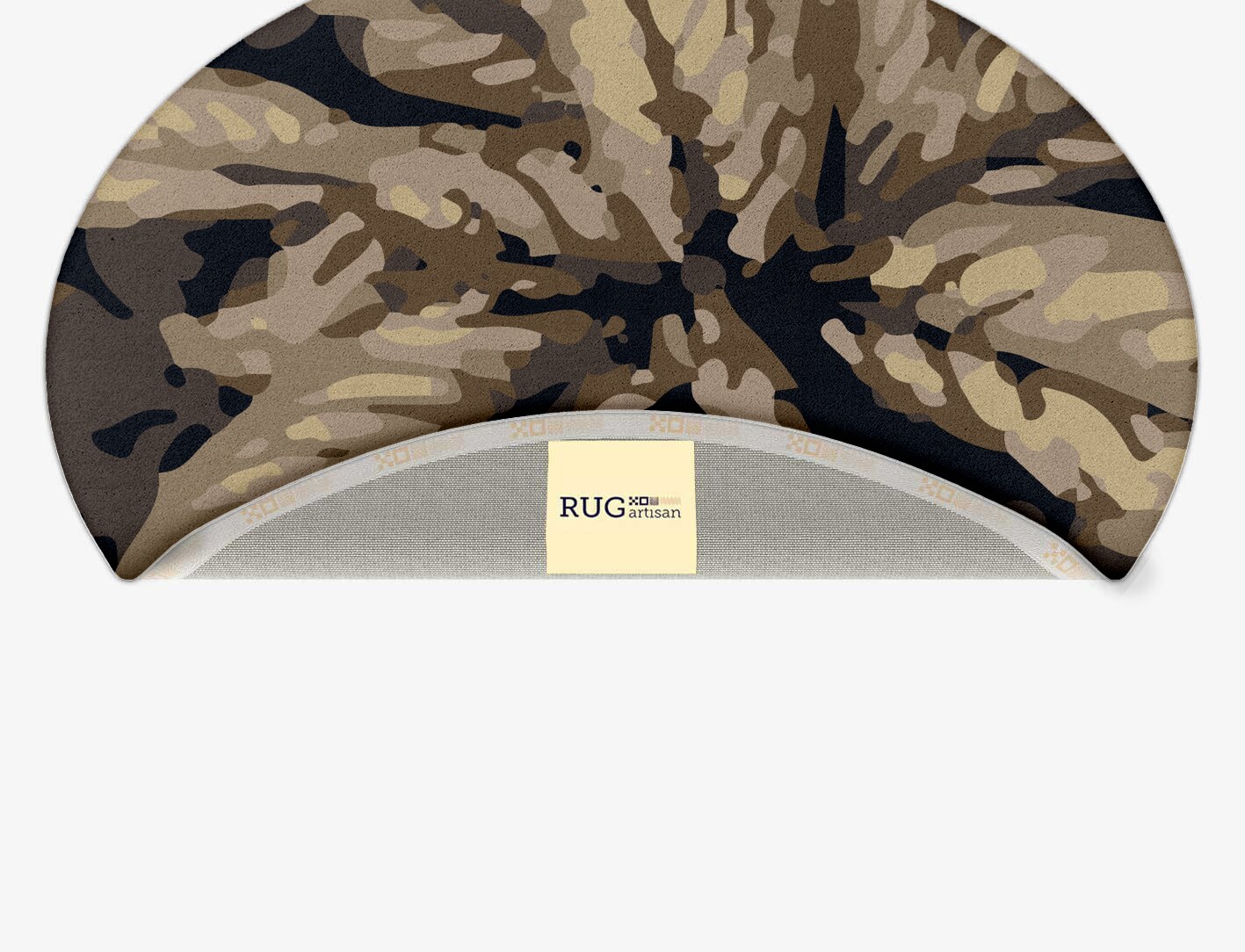 Fall Floral Oval Hand Tufted Pure Wool Custom Rug by Rug Artisan