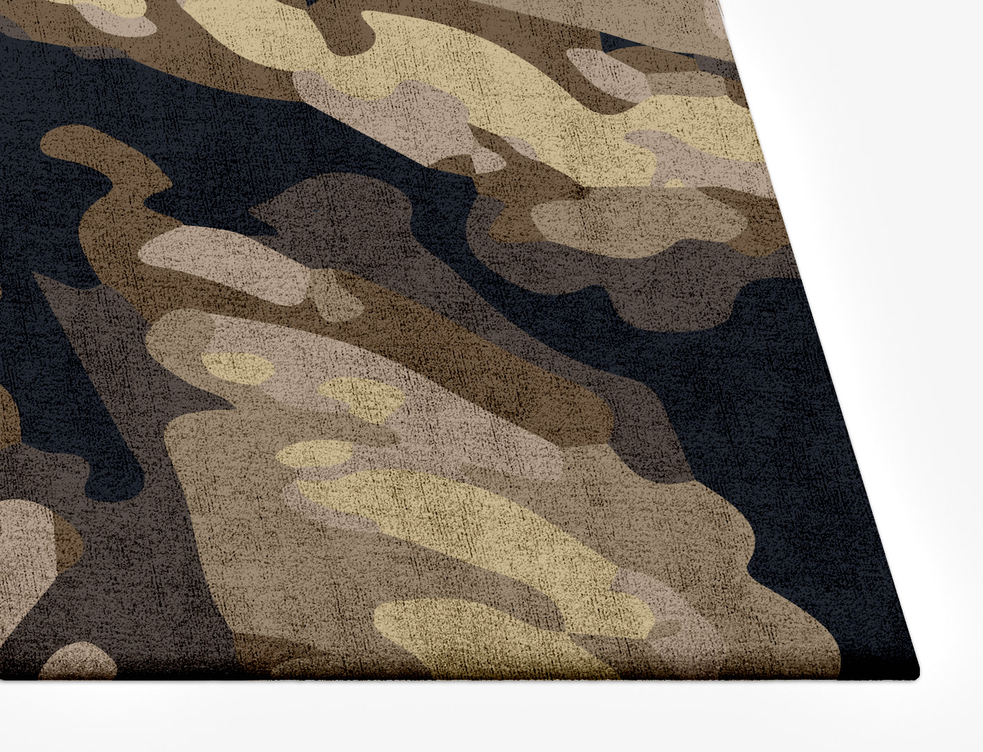 Fall Floral Rectangle Hand Tufted Bamboo Silk Custom Rug by Rug Artisan