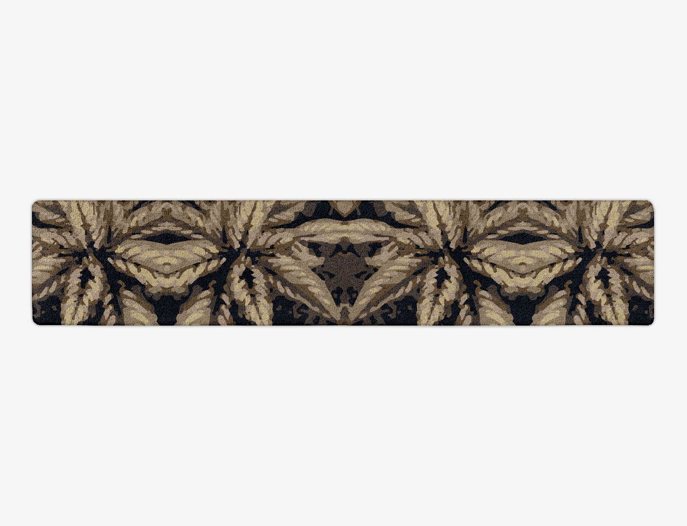 Fall Floral Runner Hand Tufted Pure Wool Custom Rug by Rug Artisan