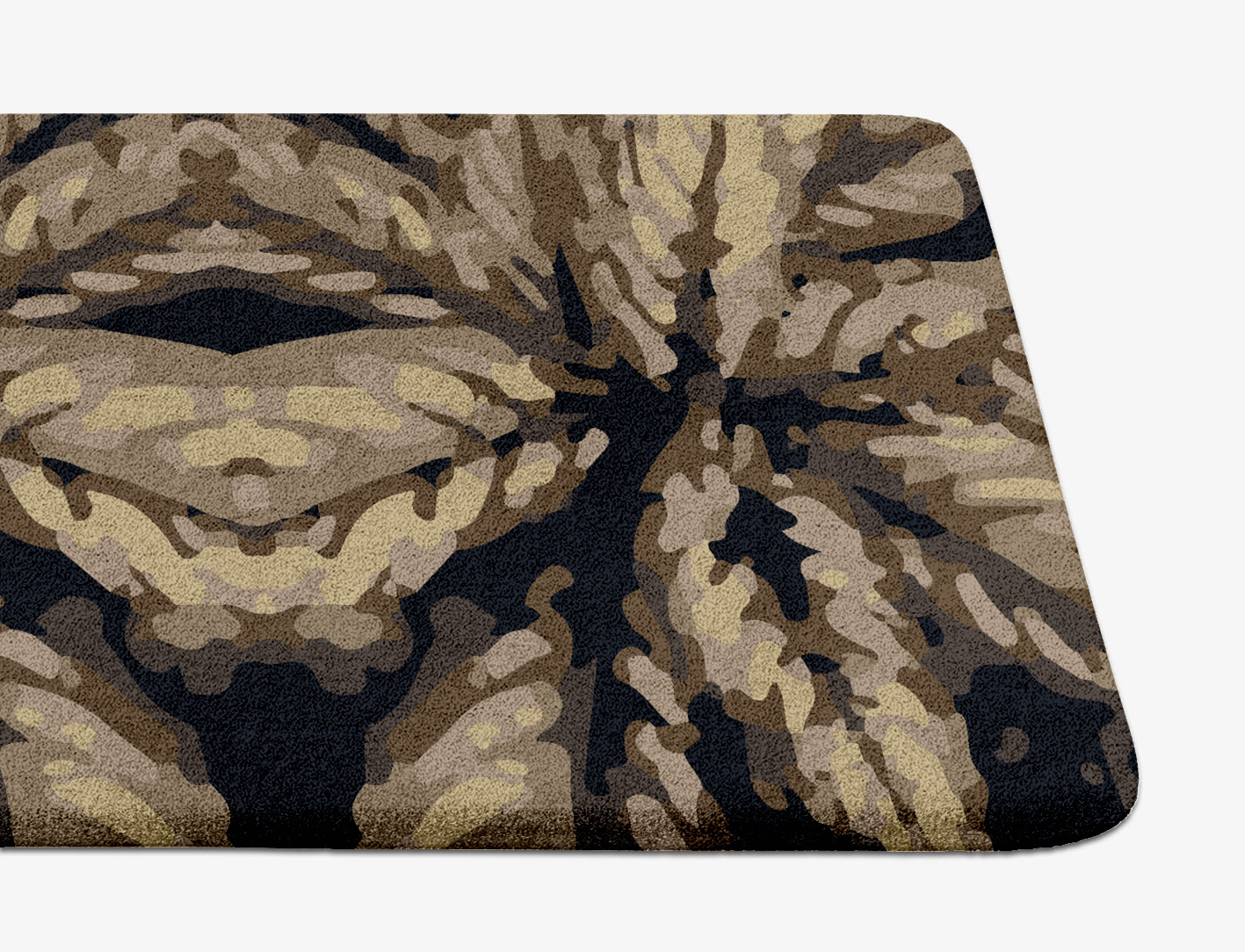 Fall Floral Runner Hand Tufted Pure Wool Custom Rug by Rug Artisan