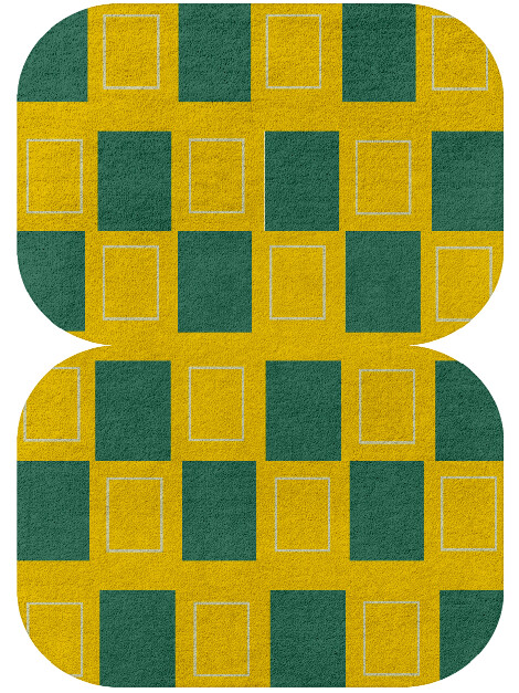 Fascia Geometric Eight Hand Tufted Pure Wool Custom Rug by Rug Artisan