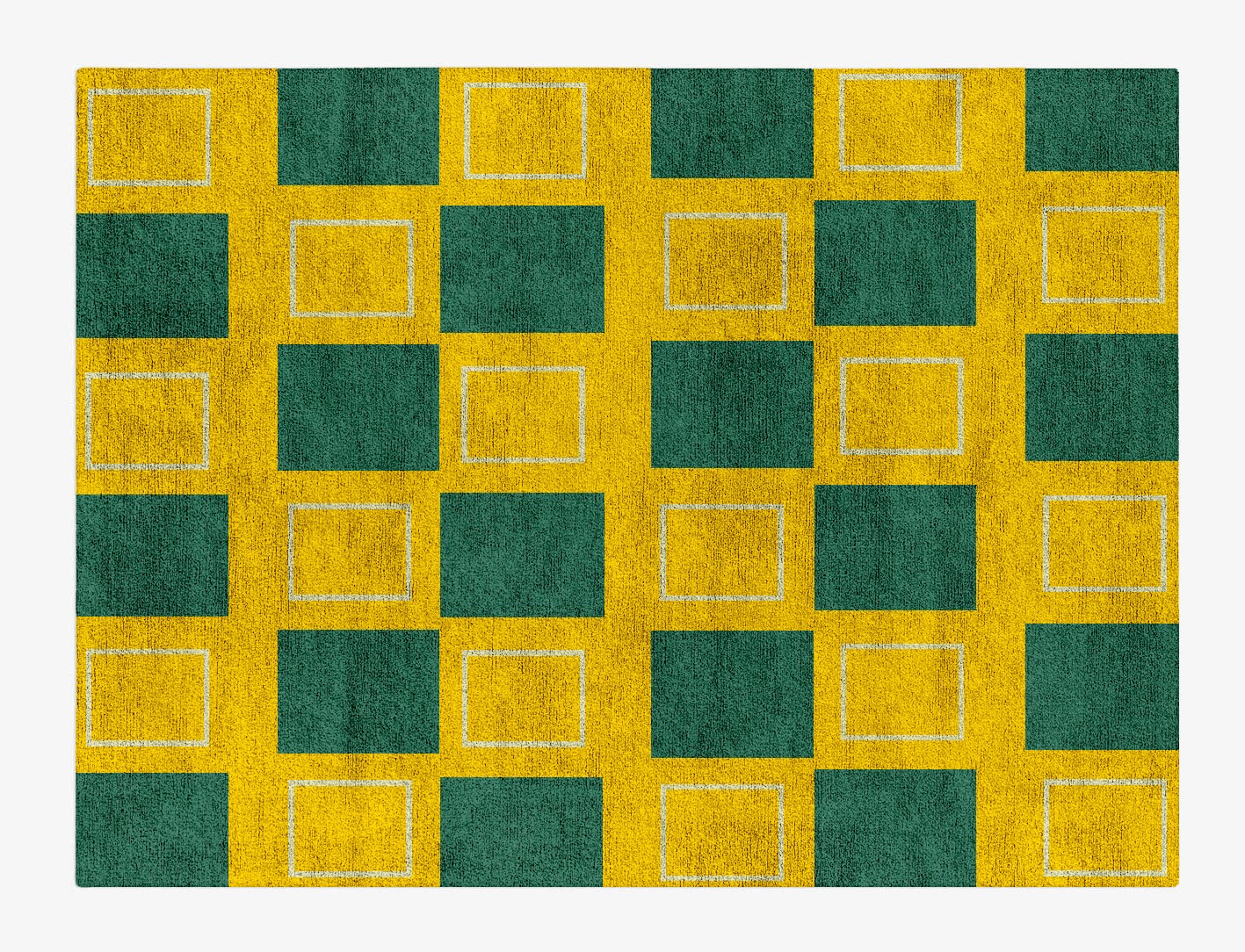 Fascia Geometric Rectangle Hand Tufted Bamboo Silk Custom Rug by Rug Artisan