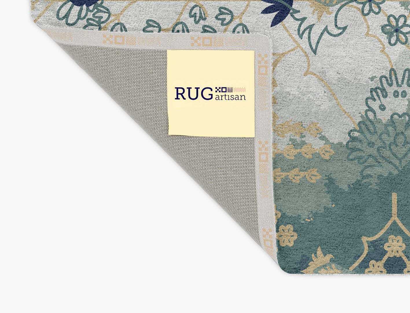 Fauna Tais Persian Bagh Rectangle Hand Tufted Pure Wool Custom Rug by Rug Artisan