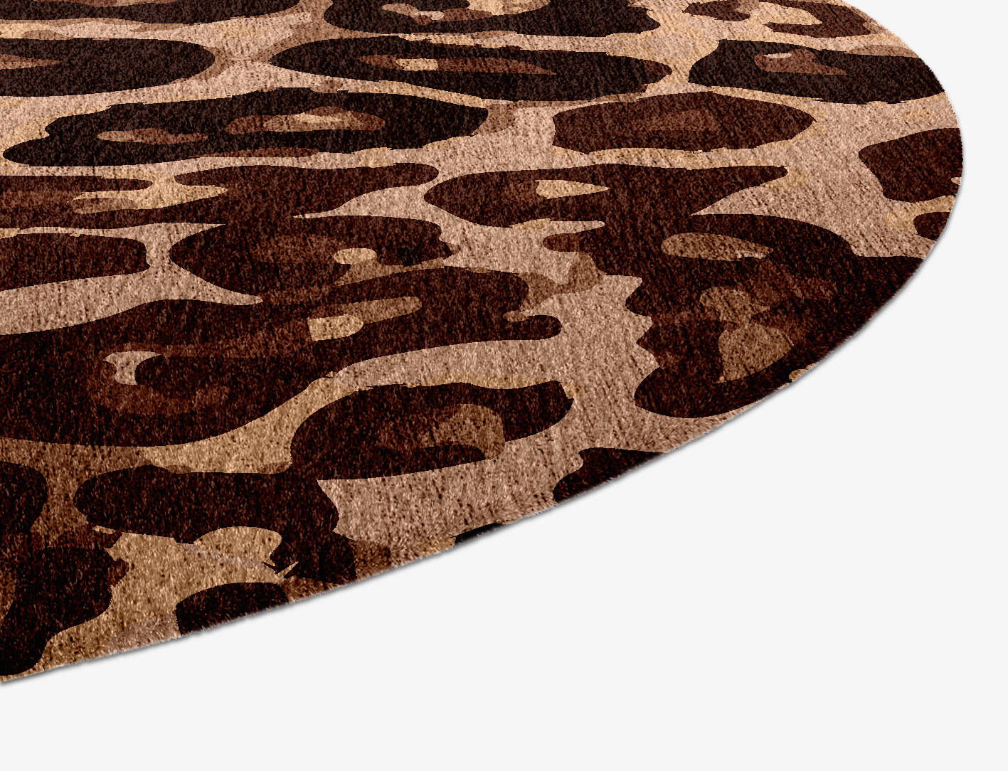 Fawn Spots Animal Prints Capsule Hand Knotted Bamboo Silk Custom Rug by Rug Artisan
