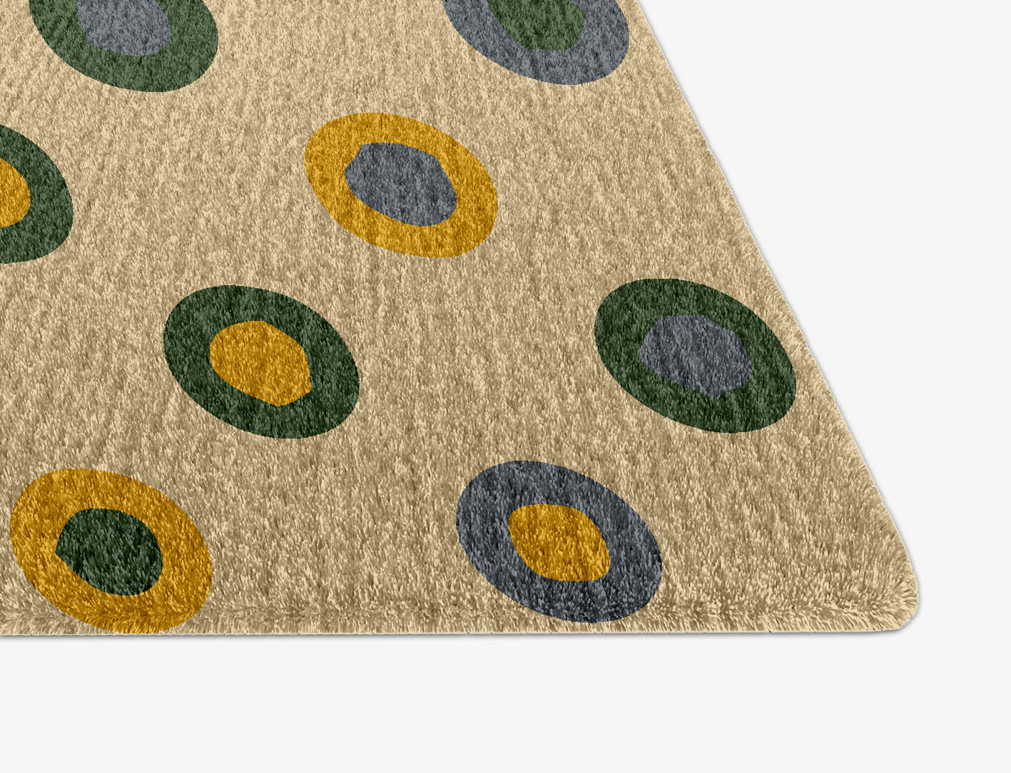 Fay Geometric Arch Hand Knotted Tibetan Wool Custom Rug by Rug Artisan