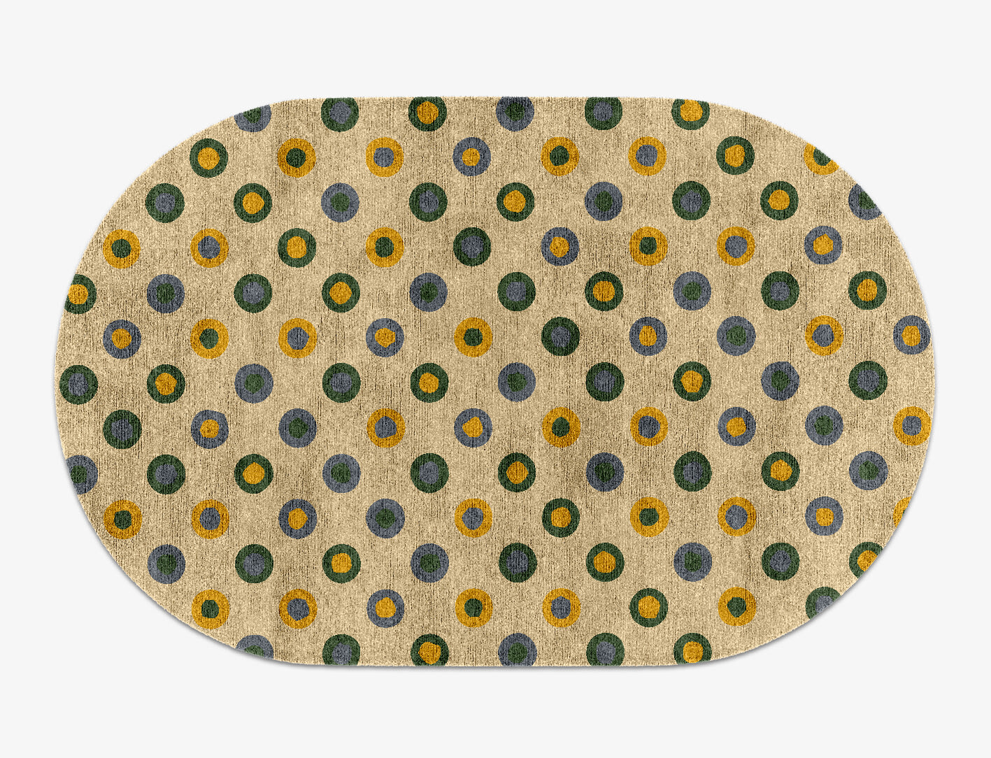 Fay Geometric Capsule Hand Knotted Bamboo Silk Custom Rug by Rug Artisan