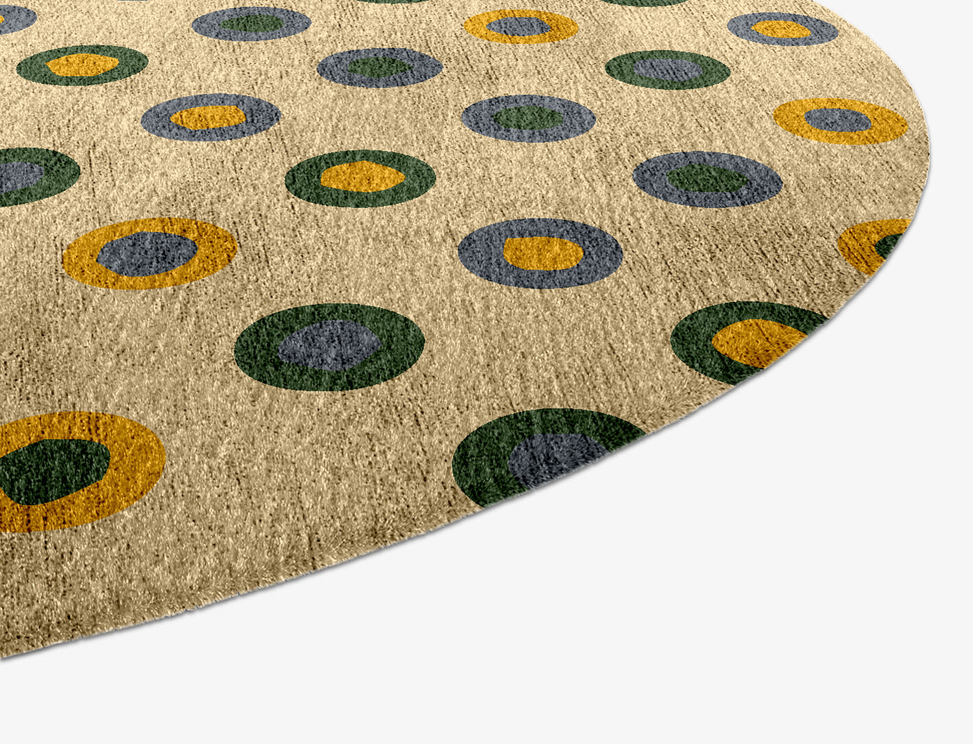 Fay Geometric Capsule Hand Knotted Bamboo Silk Custom Rug by Rug Artisan