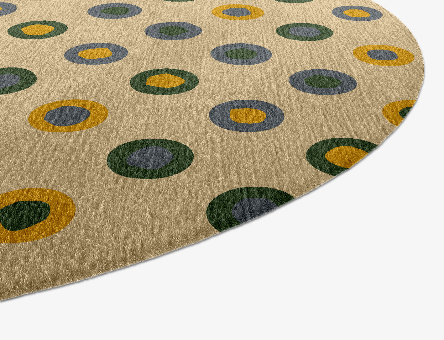 Fay Geometric Capsule Hand Knotted Tibetan Wool Custom Rug by Rug Artisan