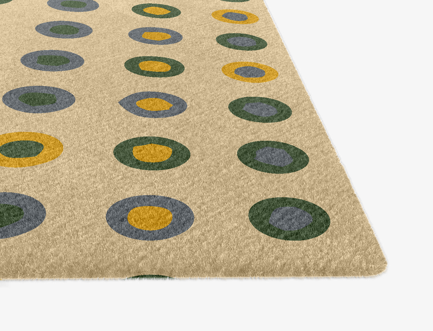 Fay Geometric Ogee Hand Knotted Tibetan Wool Custom Rug by Rug Artisan