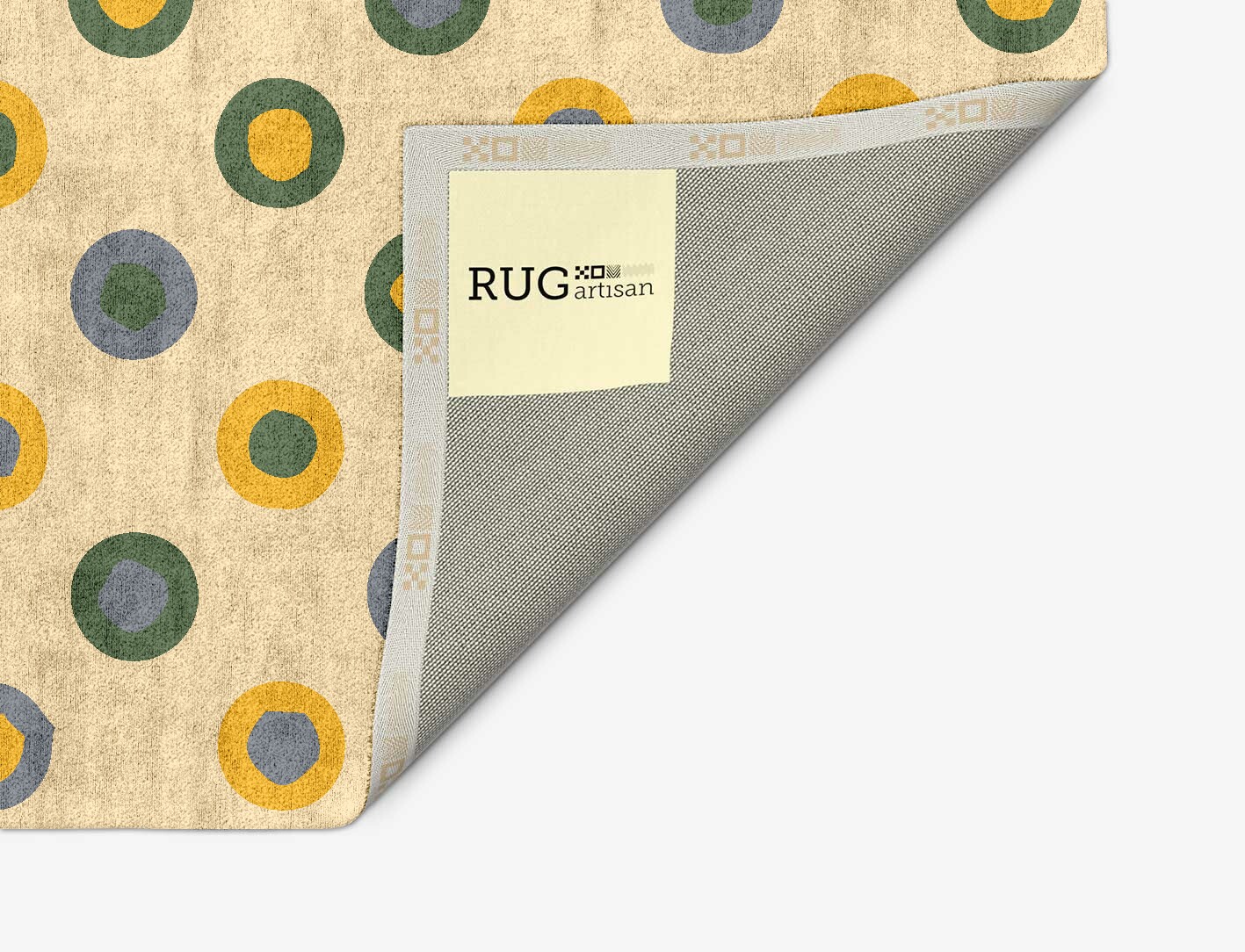 Fay Geometric Arch Hand Tufted Bamboo Silk Custom Rug by Rug Artisan
