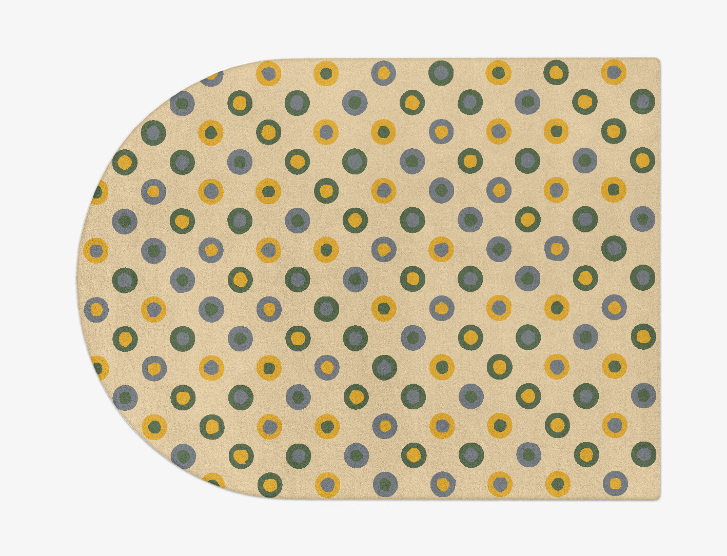 Fay Geometric Arch Hand Tufted Pure Wool Custom Rug by Rug Artisan