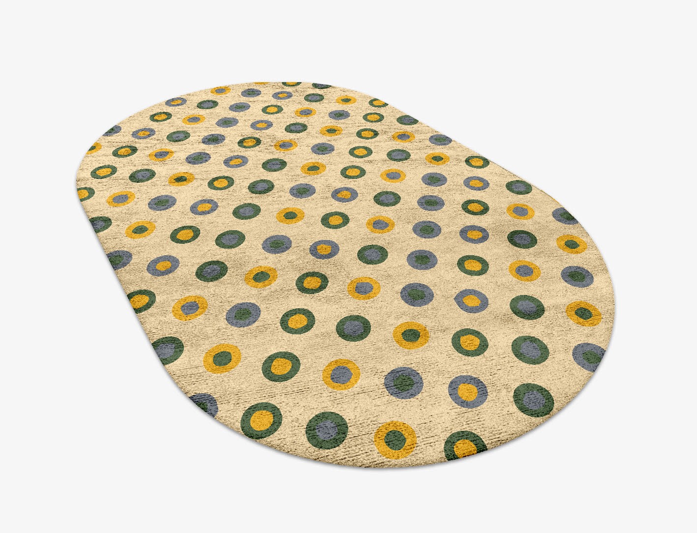 Fay Geometric Capsule Hand Tufted Bamboo Silk Custom Rug by Rug Artisan