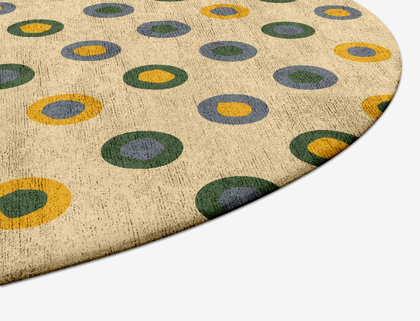 Fay Geometric Capsule Hand Tufted Bamboo Silk Custom Rug by Rug Artisan