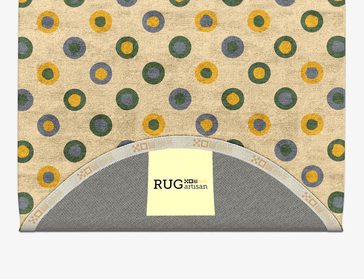 Fay Geometric Capsule Hand Tufted Bamboo Silk Custom Rug by Rug Artisan