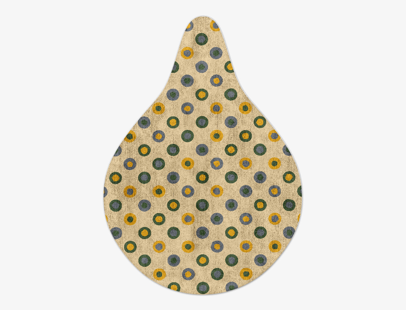 Fay Geometric Drop Hand Tufted Bamboo Silk Custom Rug by Rug Artisan