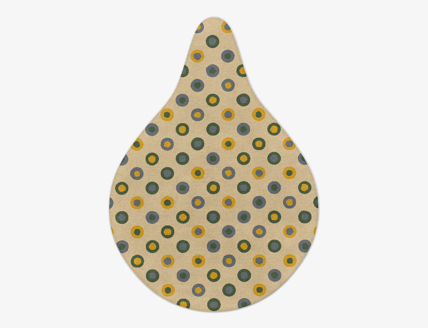 Fay Geometric Drop Hand Tufted Pure Wool Custom Rug by Rug Artisan