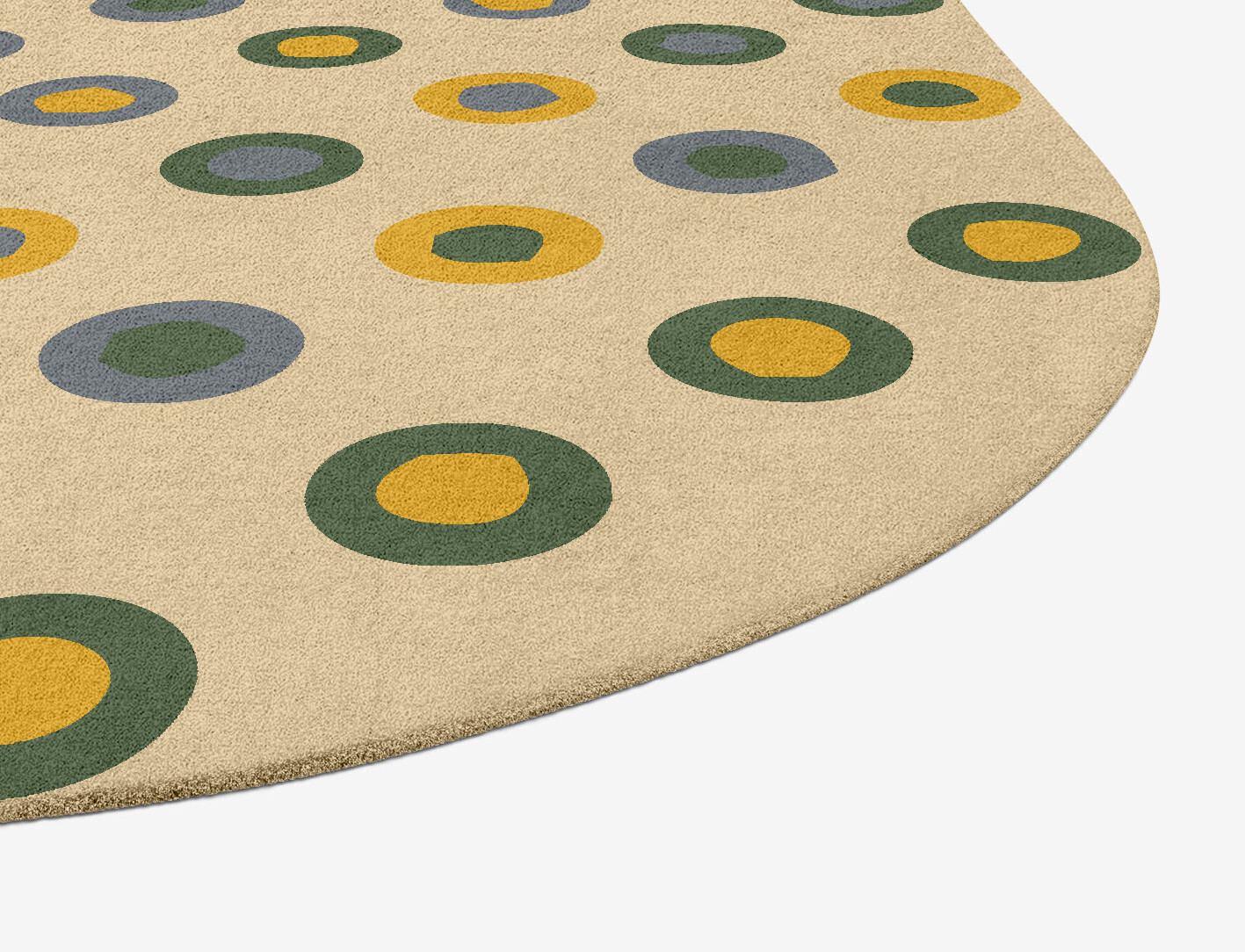 Fay Geometric Oblong Hand Tufted Pure Wool Custom Rug by Rug Artisan