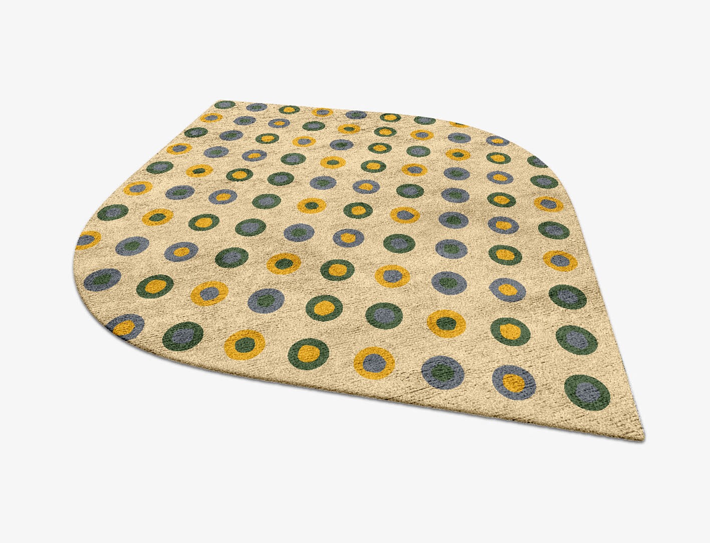 Fay Geometric Ogee Hand Tufted Bamboo Silk Custom Rug by Rug Artisan