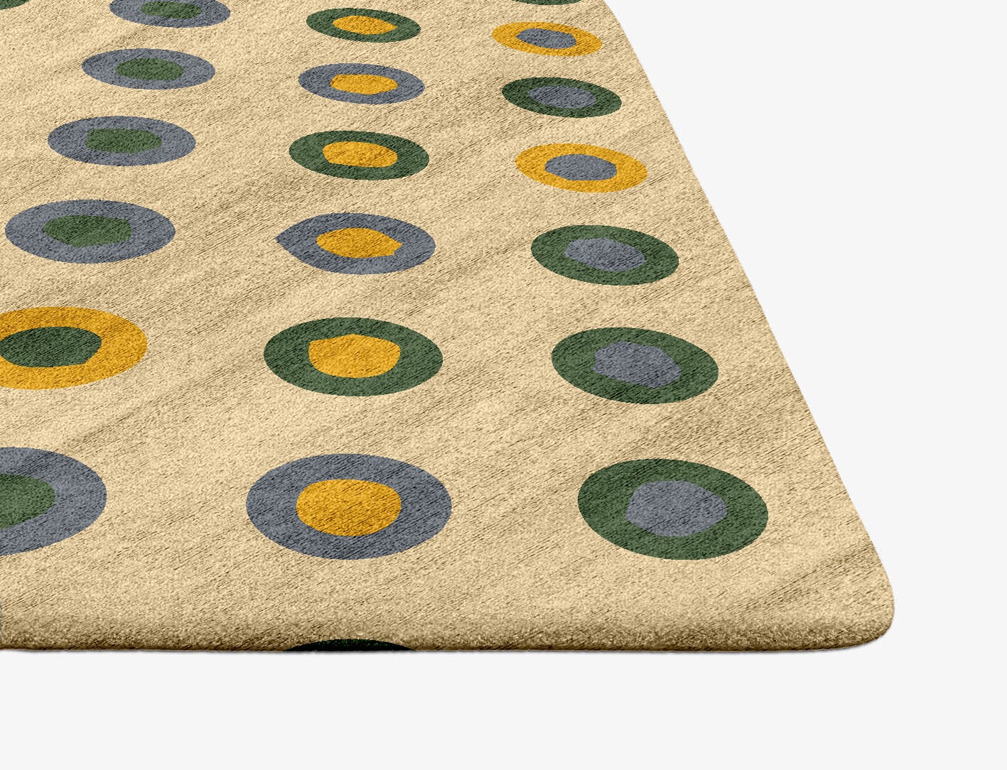 Fay Geometric Ogee Hand Tufted Bamboo Silk Custom Rug by Rug Artisan