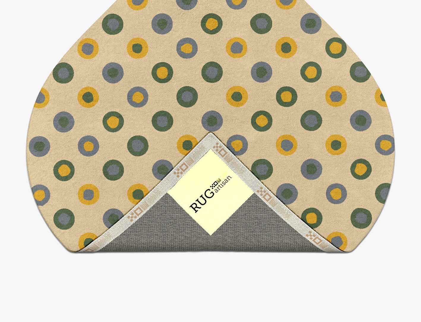 Fay Geometric Ogee Hand Tufted Pure Wool Custom Rug by Rug Artisan